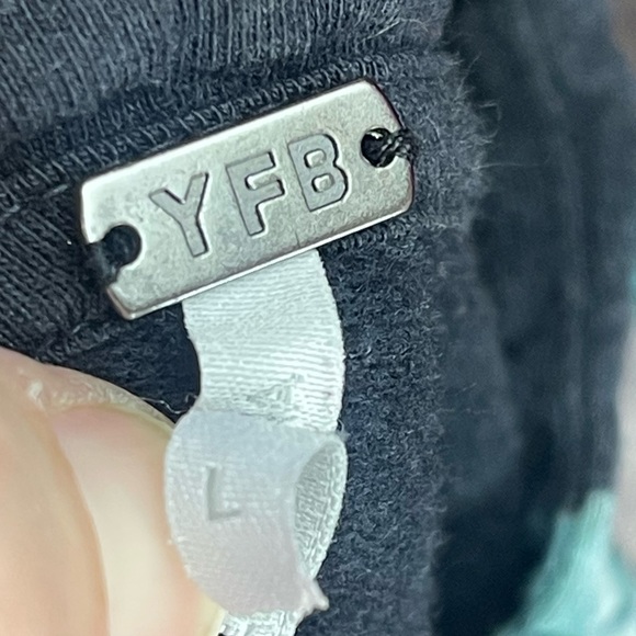 Young Fabulous & Broke Multicolor Tie-Dye Crop Hoodie - Picture 5 of 6